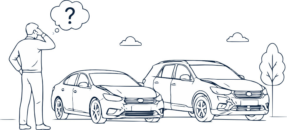 Small damaged vehicle offers